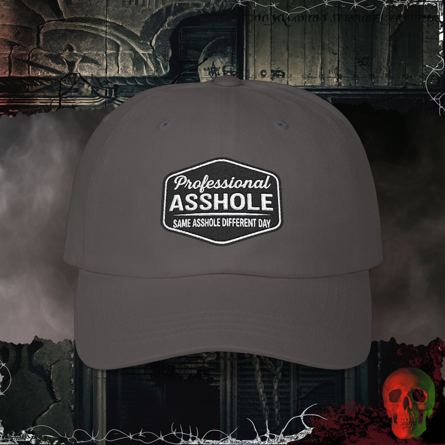 Hats Dark Grey / One size Professional Asshole Embroidered Hat