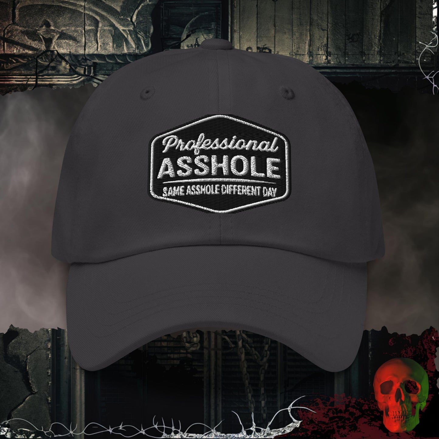 Hats Dark Grey / One size Professional Asshole Embroidered Hat