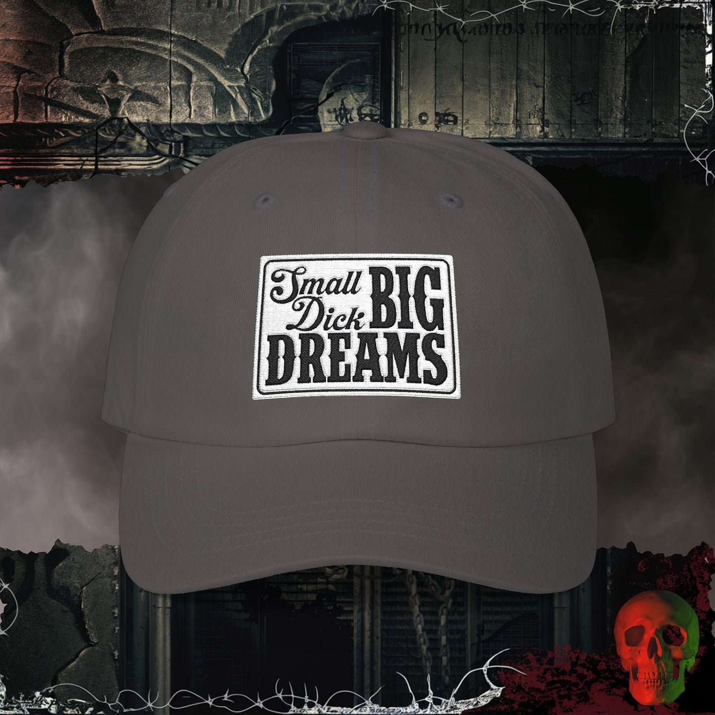 Hats Dark Grey / One size Small D!ck Big Dreams Embroidered Hat