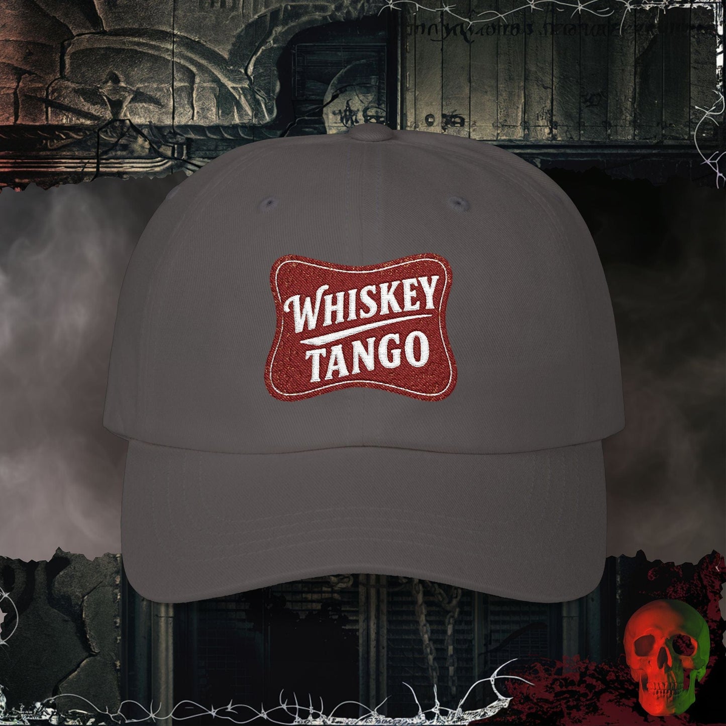 Hats Dark Grey / One size Whiskey Tango Embroidered Hat