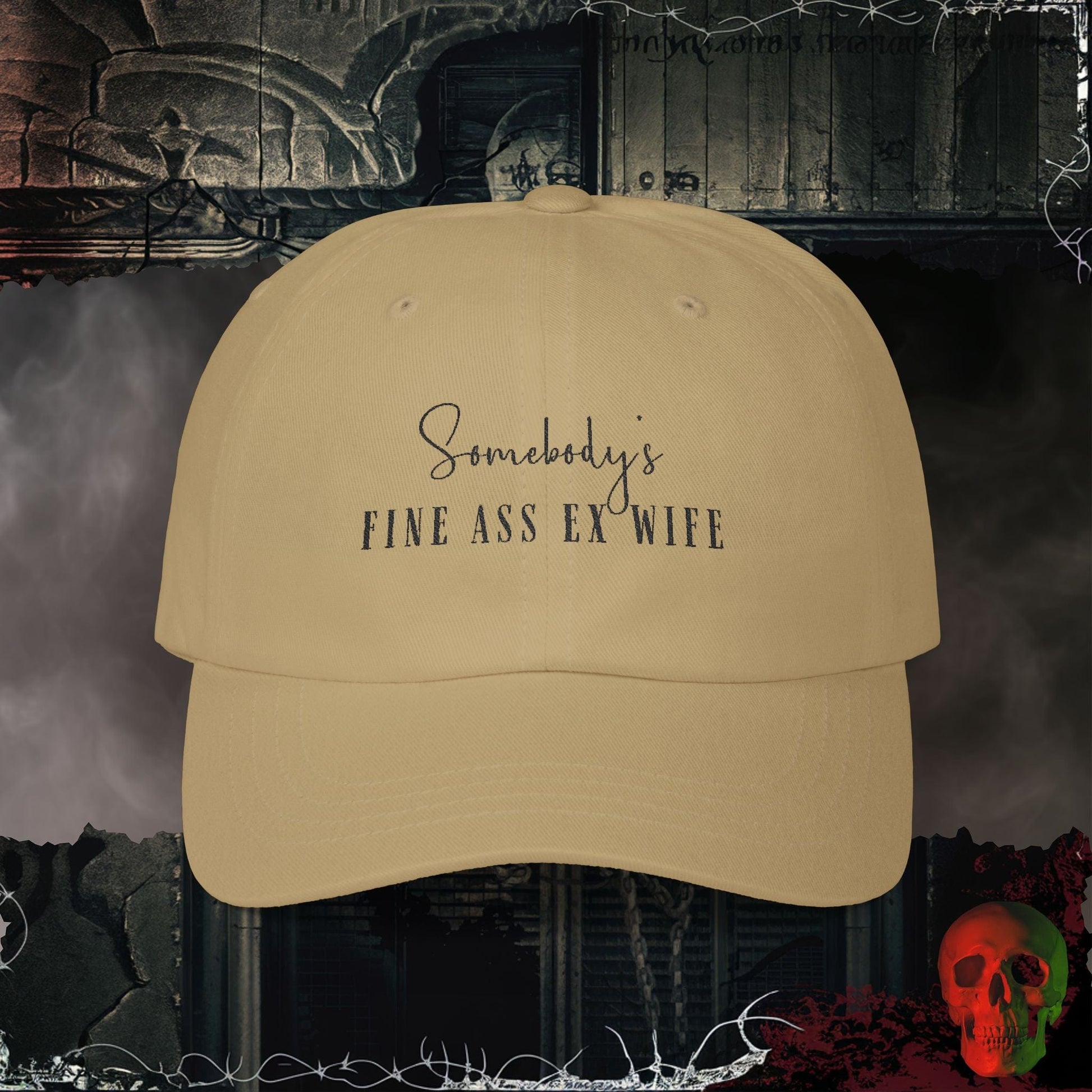 Hats Khaki / One size Fine Ass Ex Wife Embroidered Hat