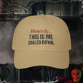 Hats Khaki / One size Me Dialed Down Embroidered Hat