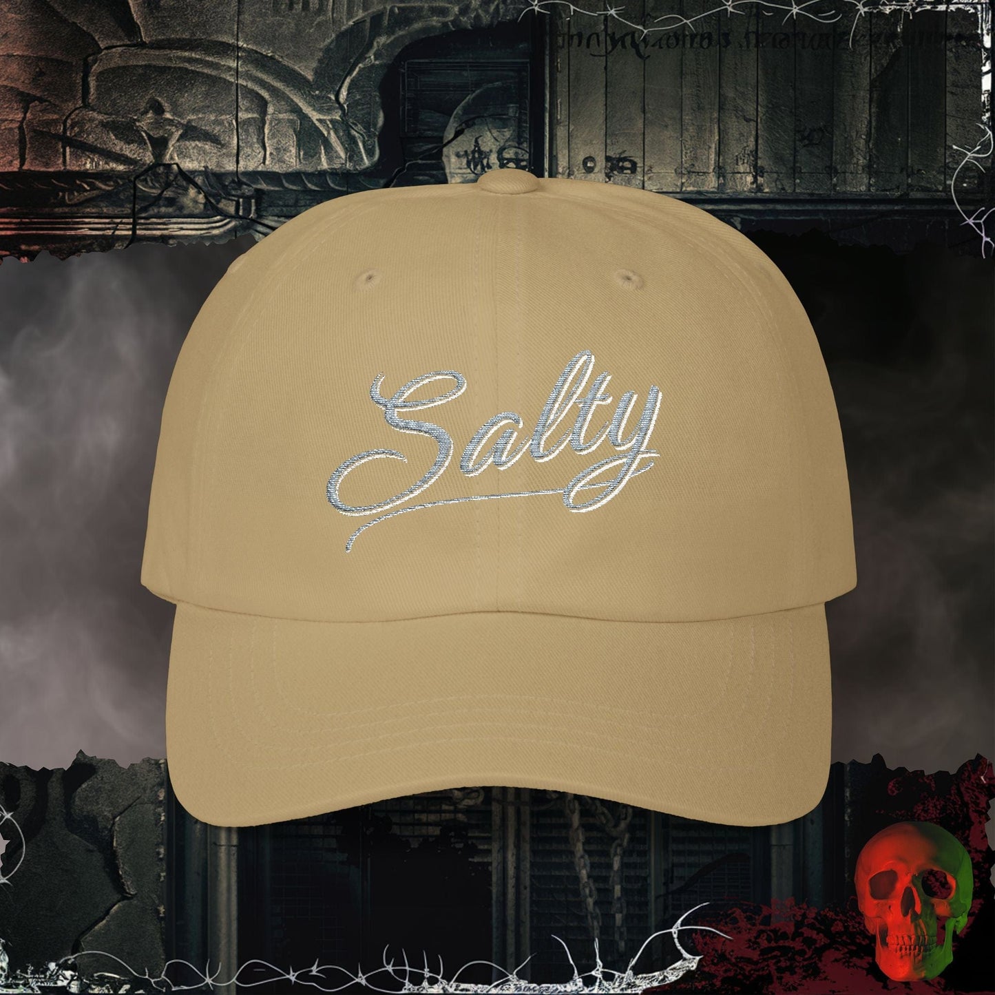 Hats Khaki / One size Salty Embroidered Hat