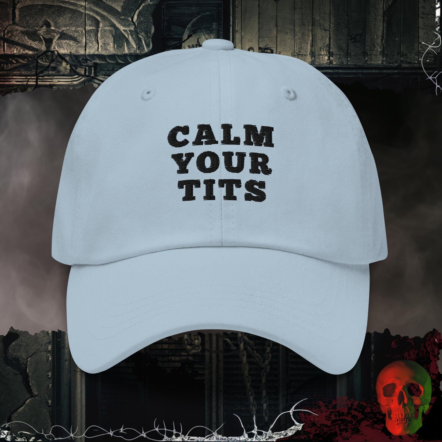Hats Light Blue Calm Your Tits