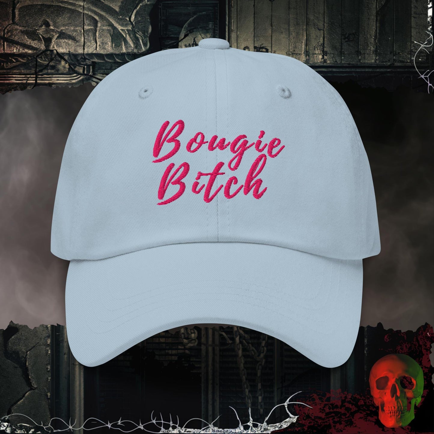 Hats Light Blue / One size Bougie Bitch Embroidered Hat