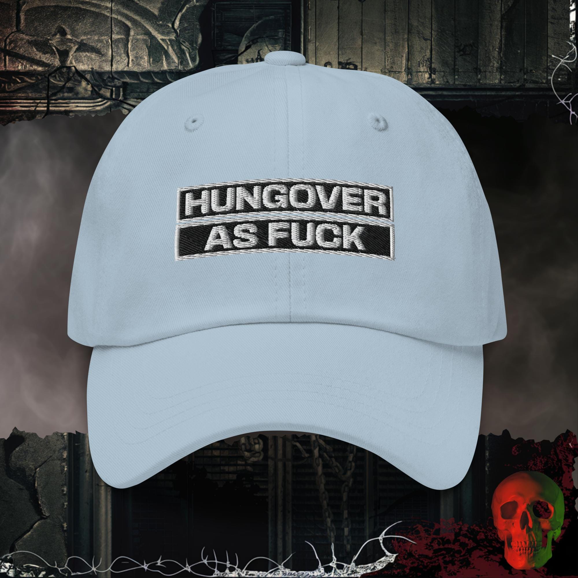 Hats Light Blue / One size Hungover AF Embroidered Hat