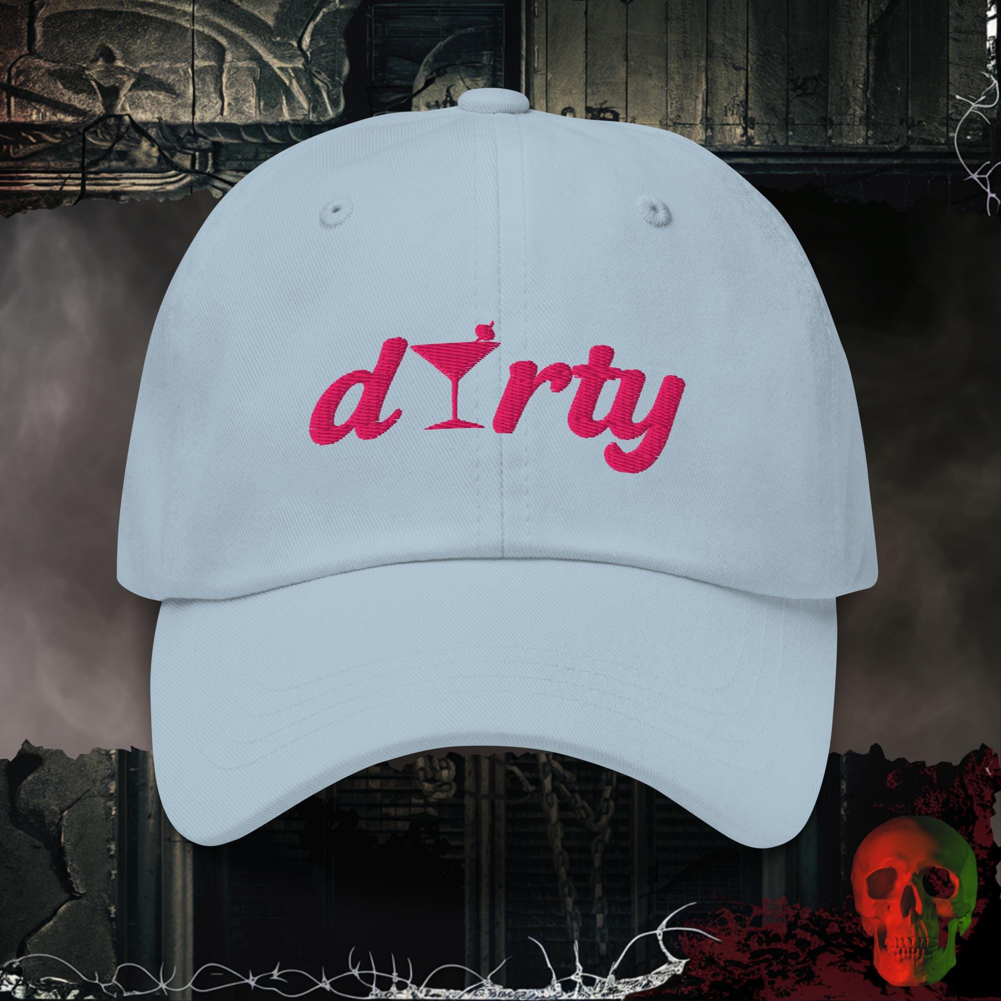 Hats Light Blue / One size Like it Dirty Embroidered Hat