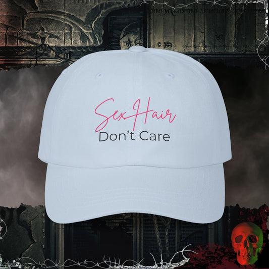 Hats Light Blue / One size Sex Hair Don't Care Embroidered Hat