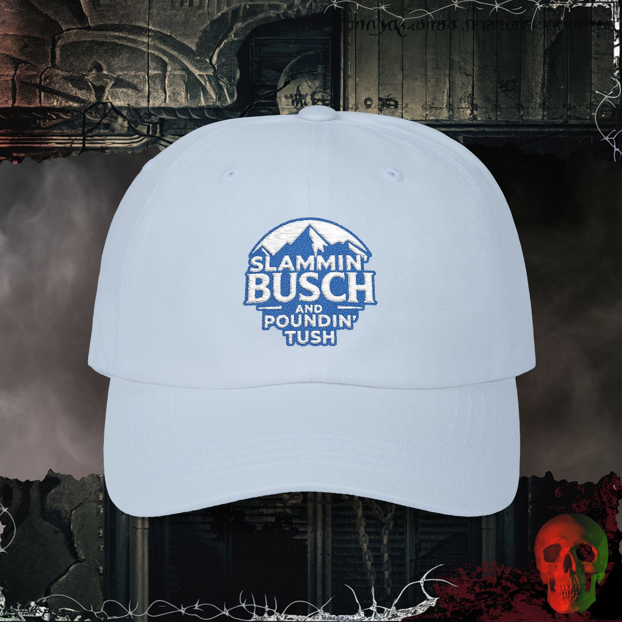 Hats Light Blue / One size Slamming Busch Embroidered Hat