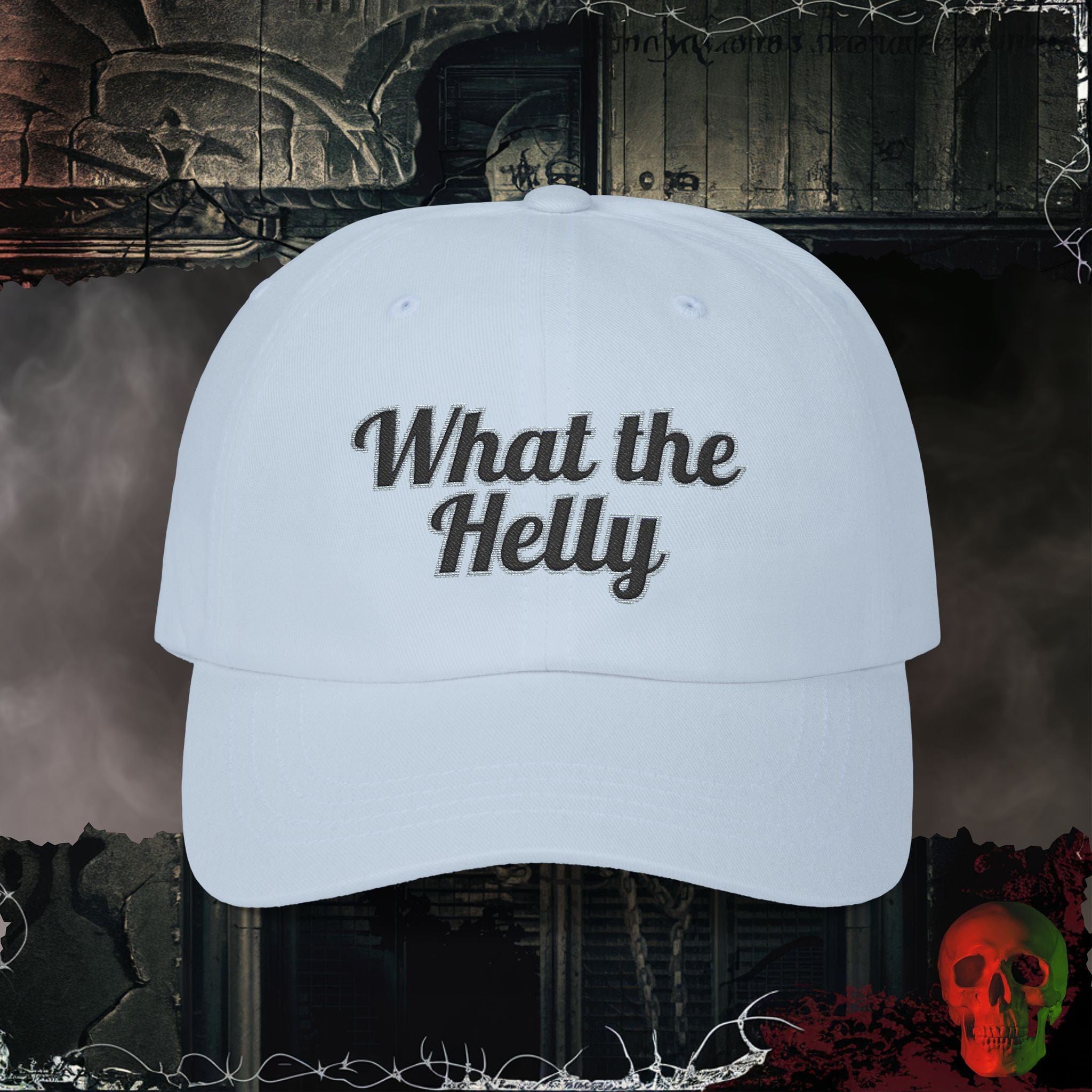Hats Light Blue / One size What the Helly Embroidered Hat