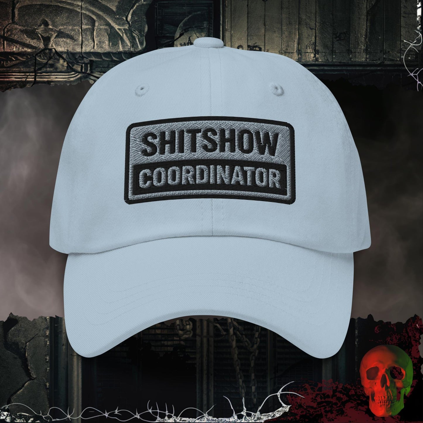 Hats Light Blue Sh!tshow Coordinator Embroidered Hat