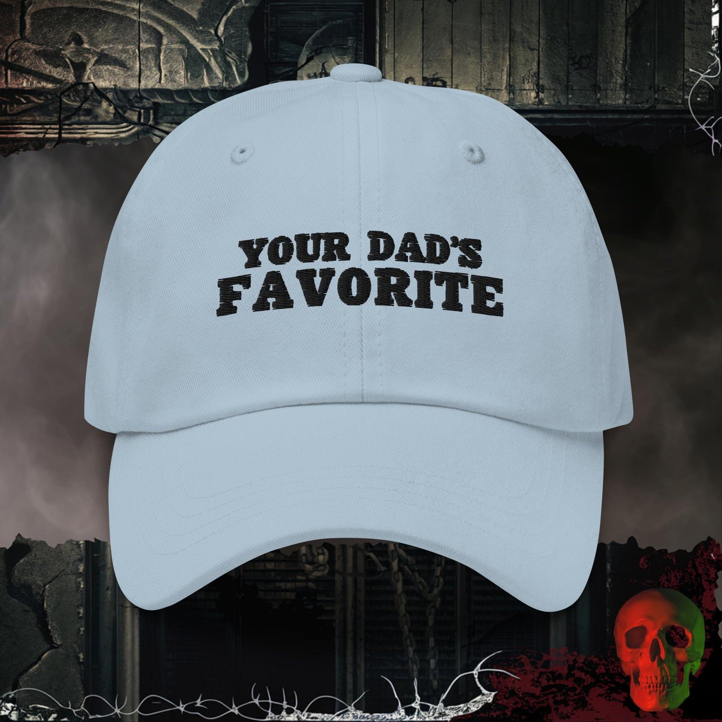 Hats Light Blue Your Dad's Favorite Embroidered Hat
