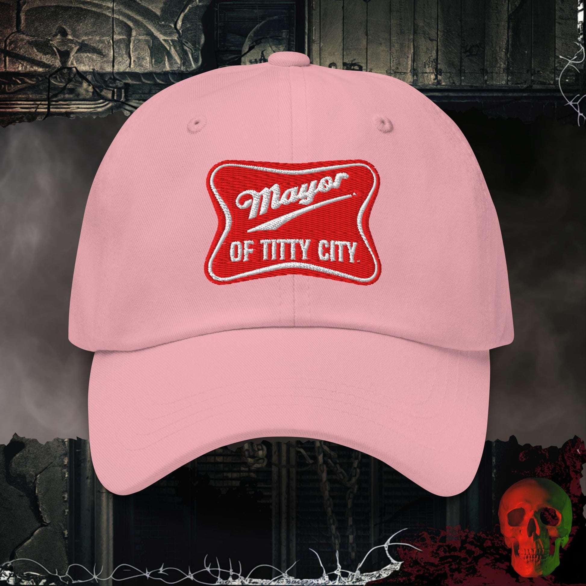 Hats Mayor of Titty City Embroidered Hat