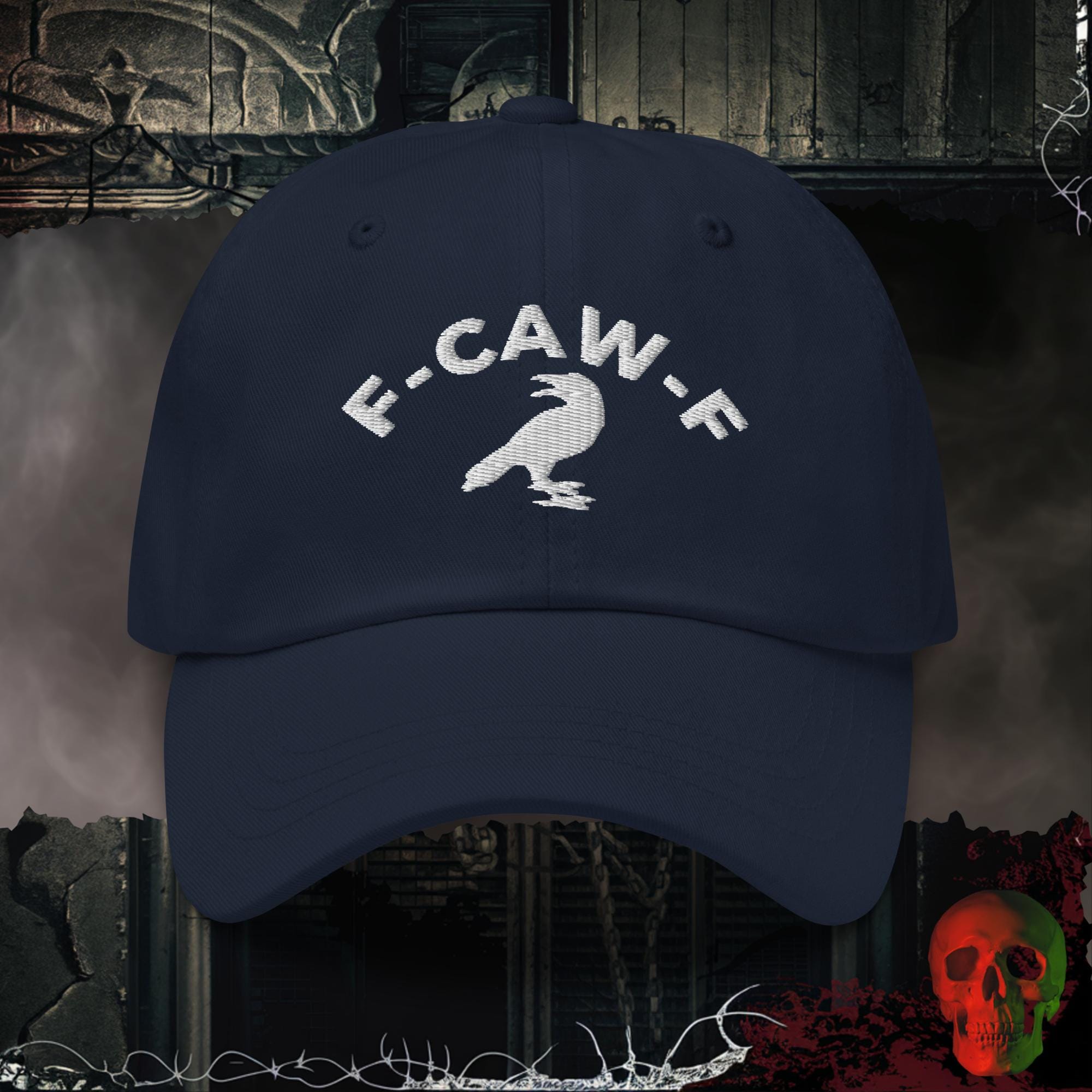 Hats Navy F-CAW-F Embroidered Hat