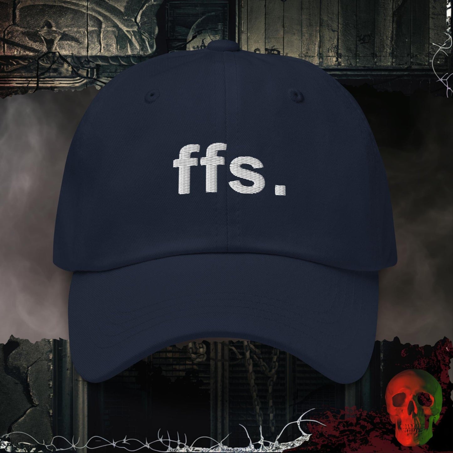 Hats Navy ffs Embroidered Hat