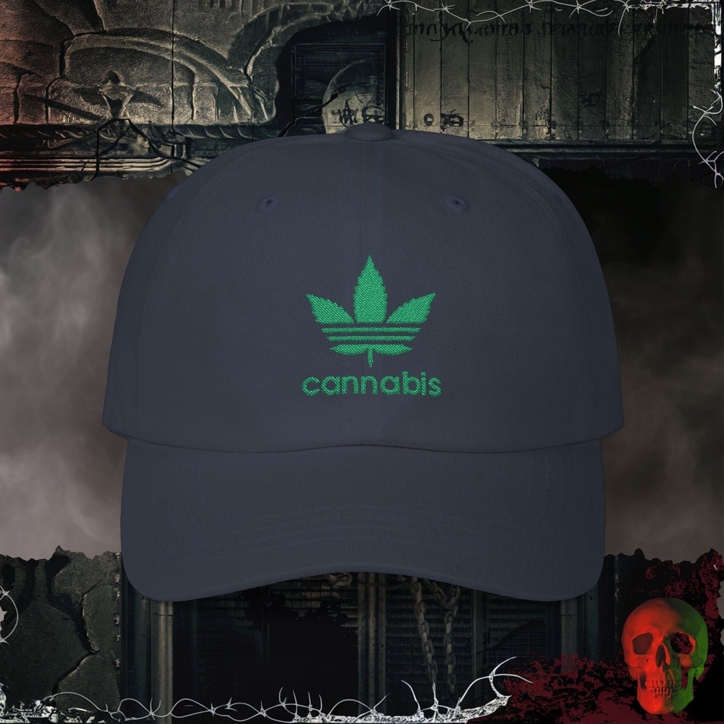 Hats Navy / One size Blunt Force Fashion Embroidered Hat