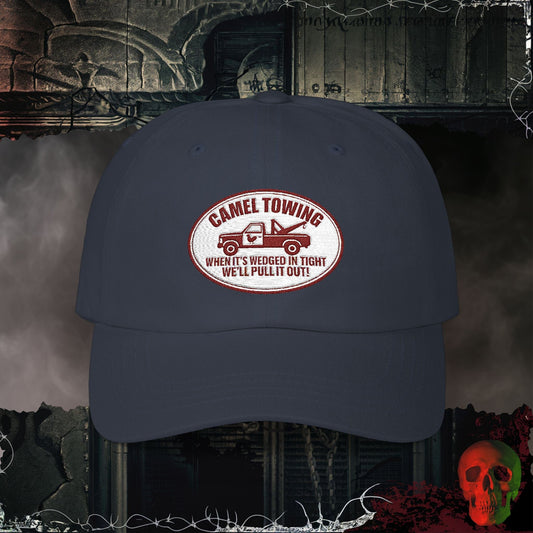 Hats Navy / One size Camel Towing Embroidered Hat
