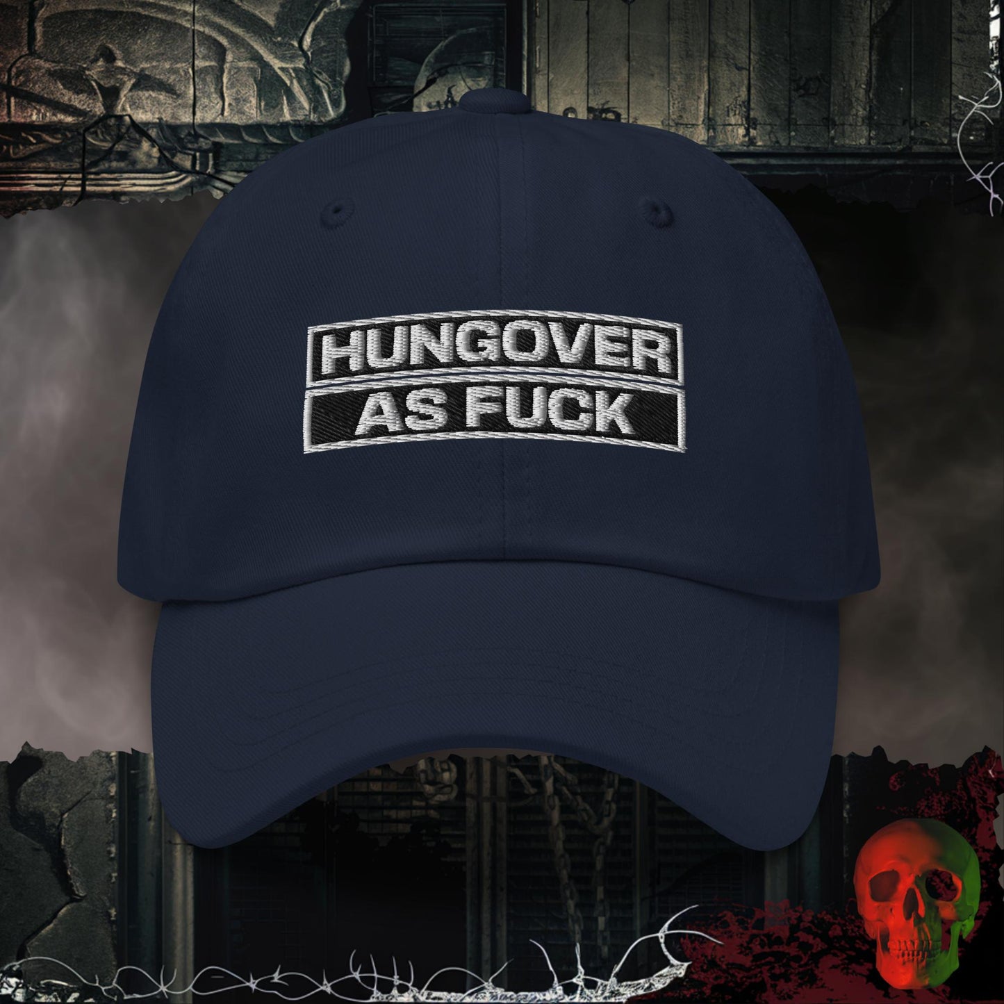 Hats Navy / One size Hungover AF Embroidered Hat