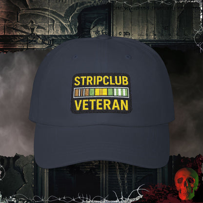 Hats Navy / One size Stripclub Veteran  Embroidered Hat