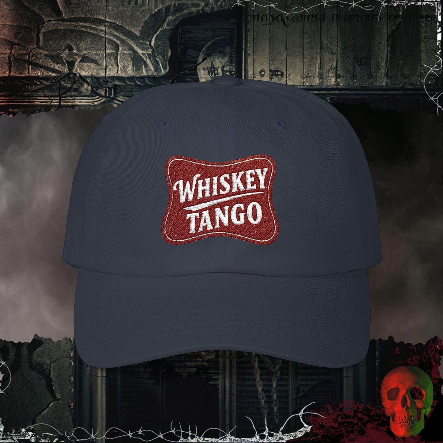 Hats Navy / One size Whiskey Tango Embroidered Hat