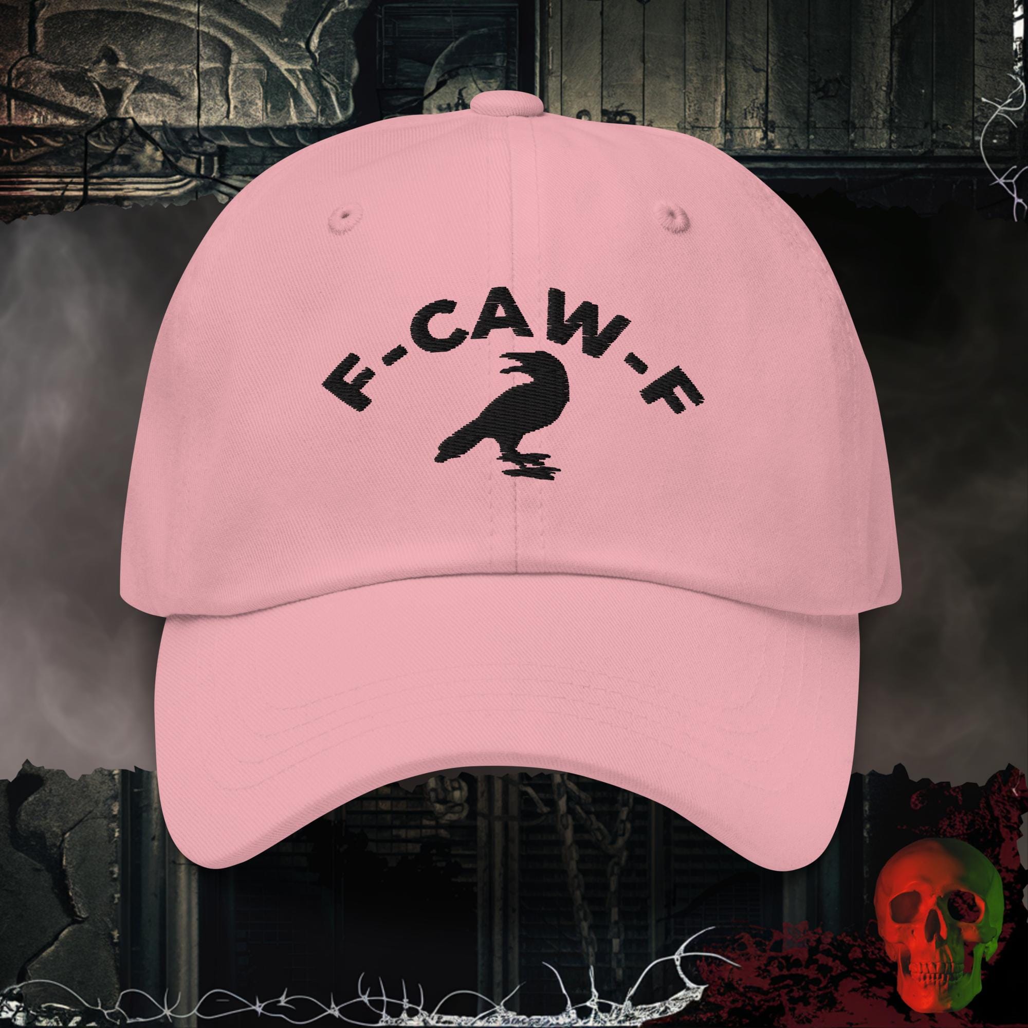 Hats Pink F-CAW-F Embroidered Hat