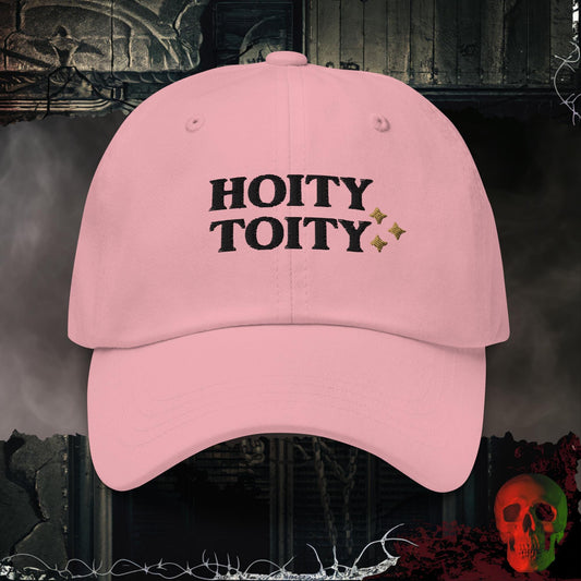 Hats Pink Hoity Toity Embroidered Hat