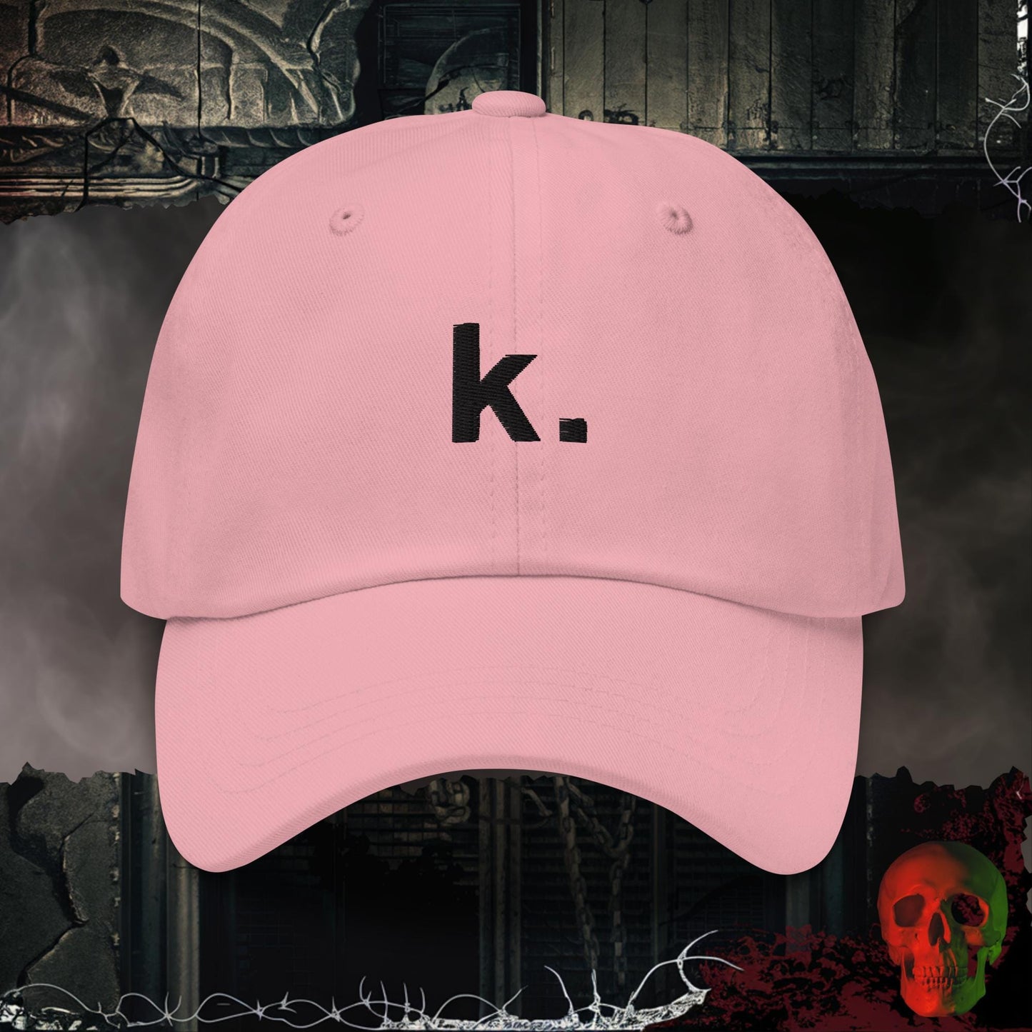 Hats Pink k. Embroidered Hat