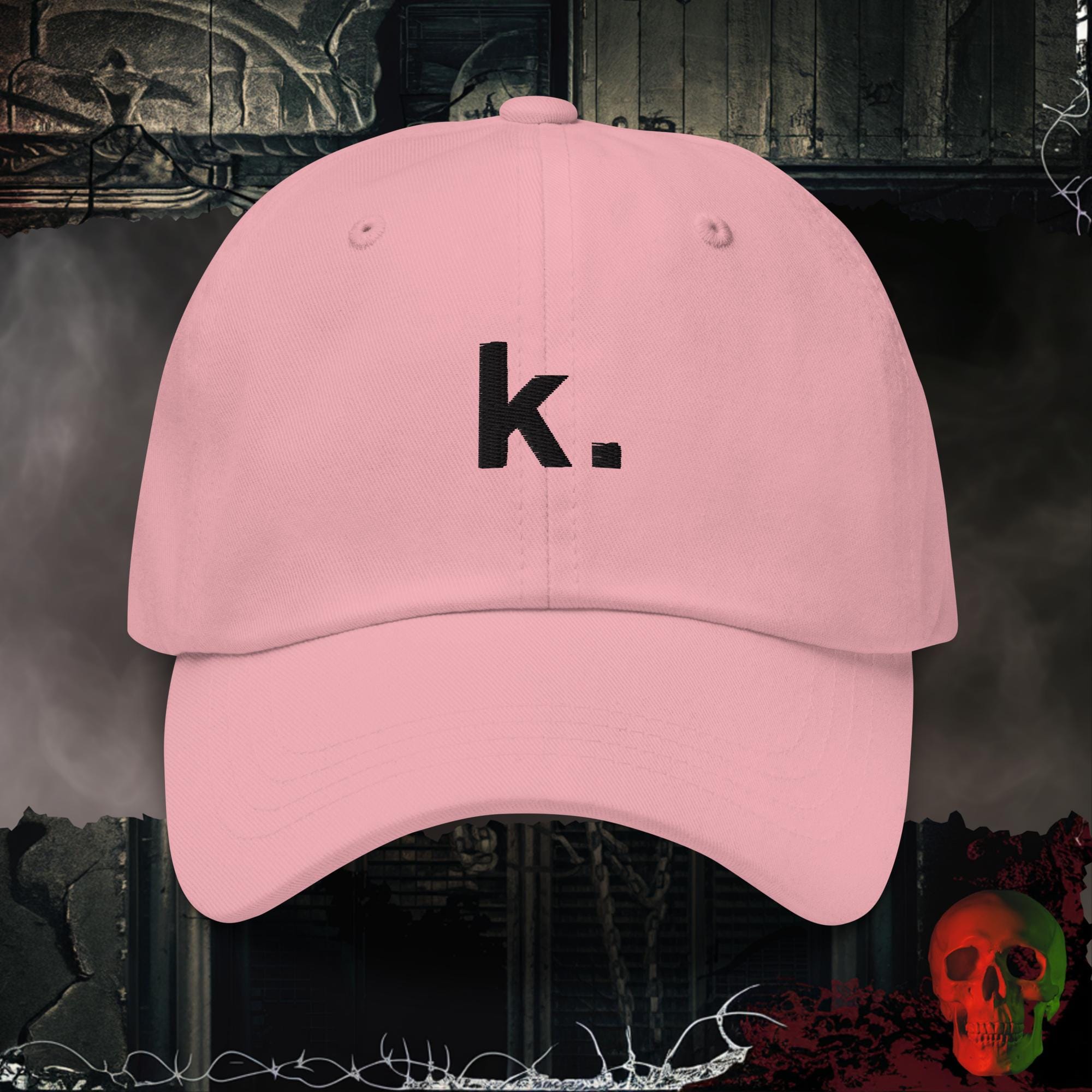Hats Pink k. Embroidered Hat