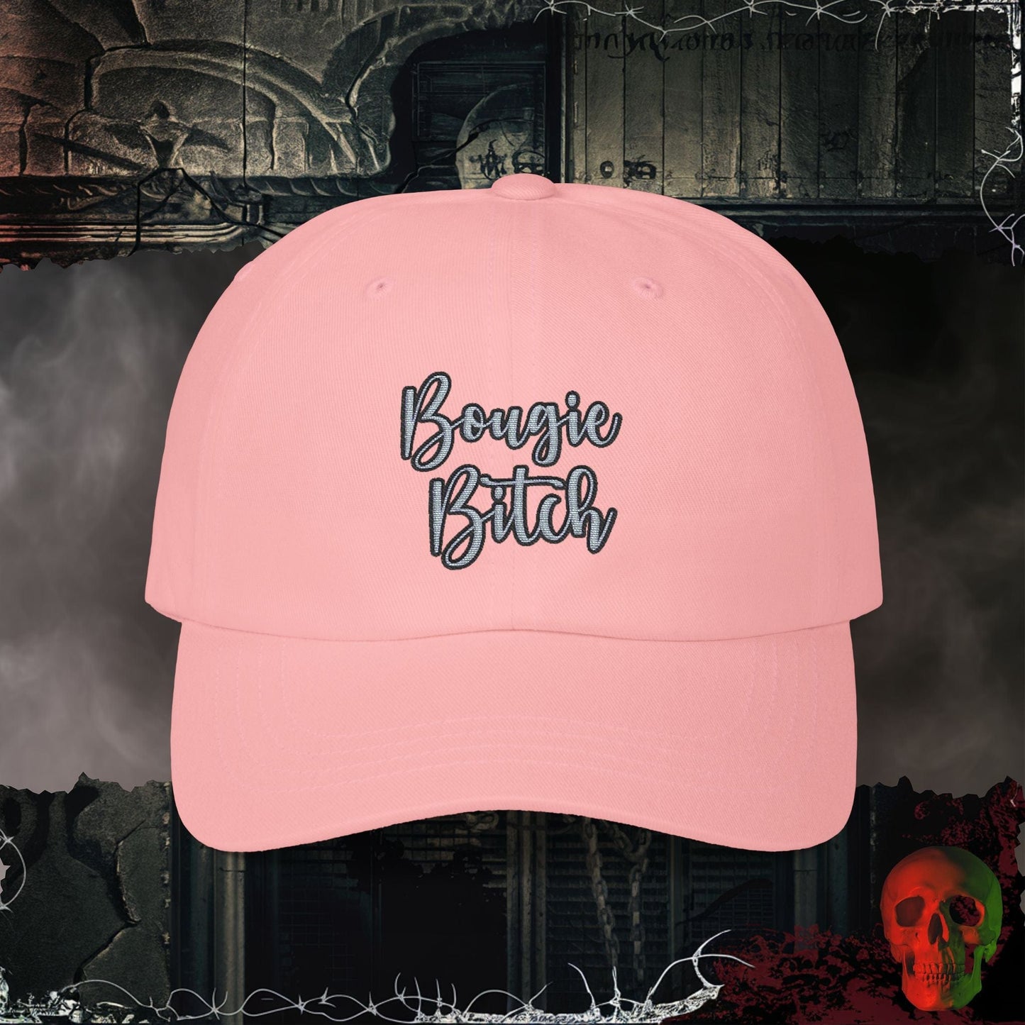 Hats Pink / One size Bougie Bitch Embroidered Hat
