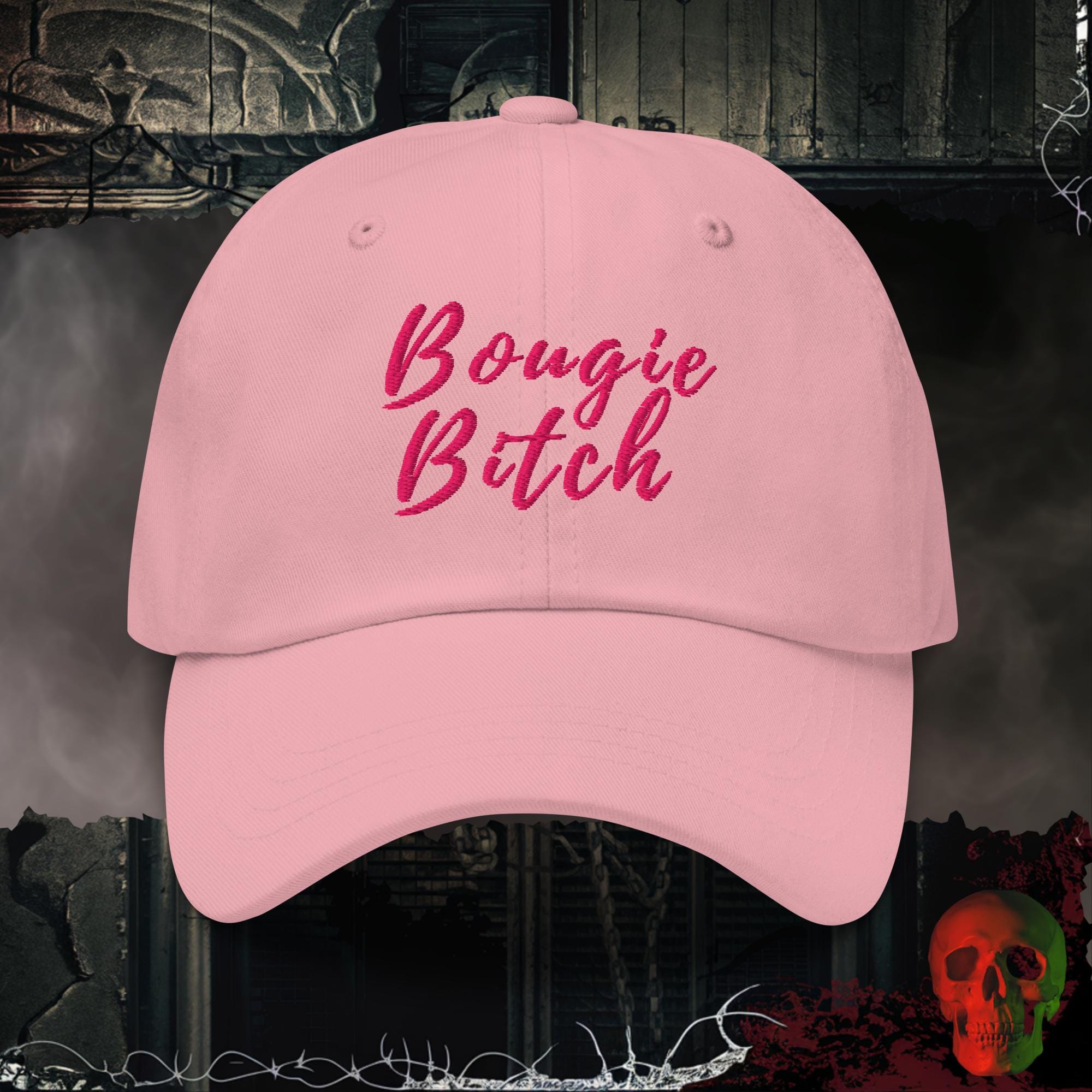 Hats Pink / One size Bougie Bitch Embroidered Hat