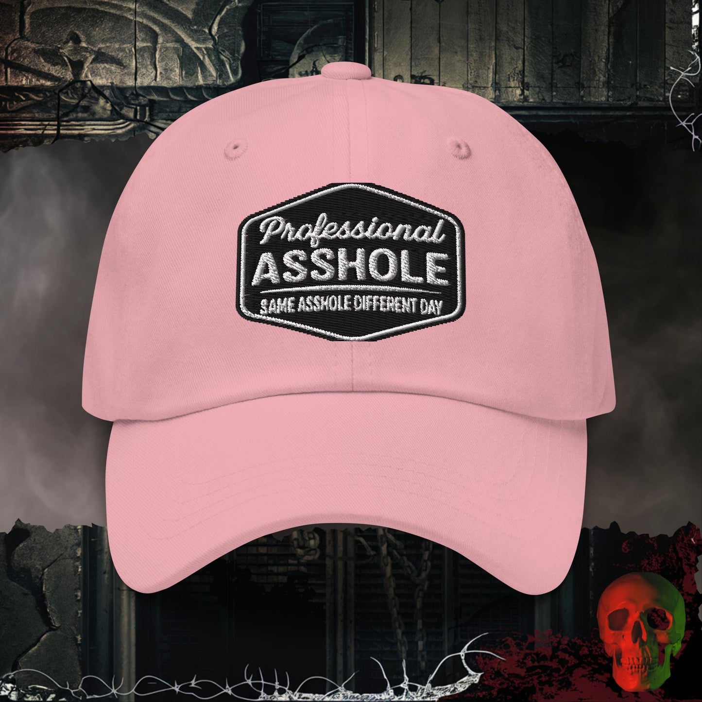 Hats Pink / One size Professional Asshole Embroidered Hat