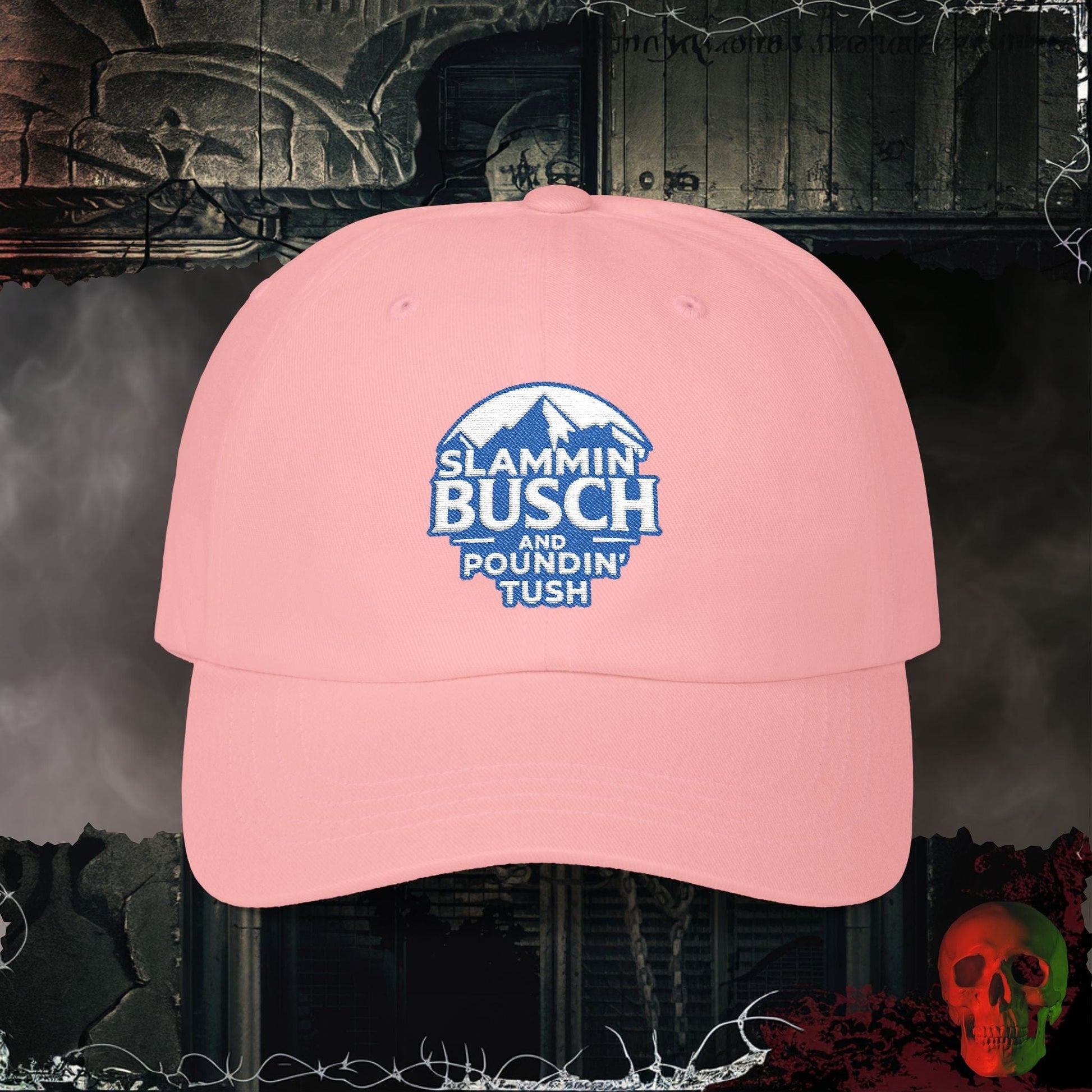 Hats Pink / One size Slamming Busch Embroidered Hat