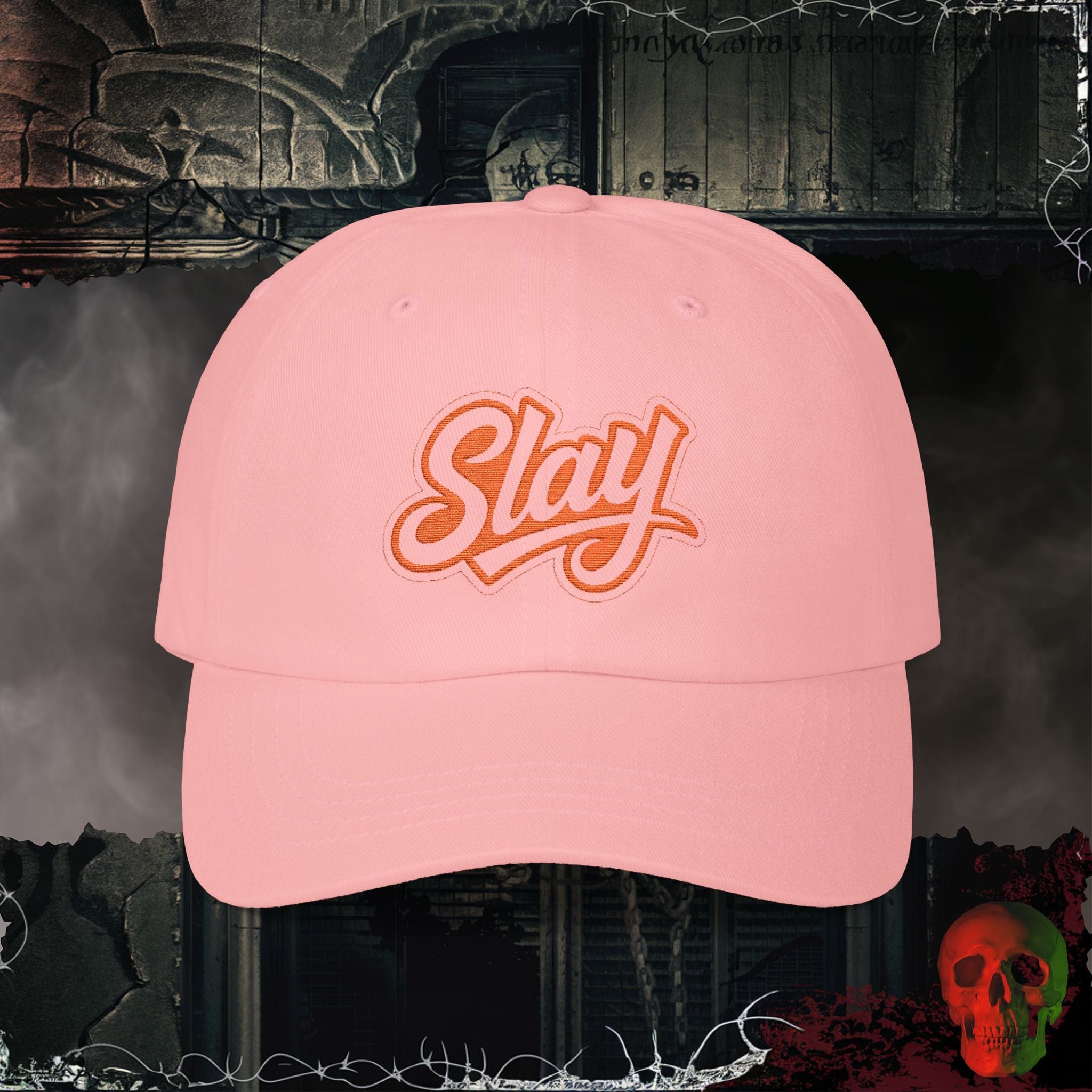 Hats Pink / One size Slay Embroidered Hat