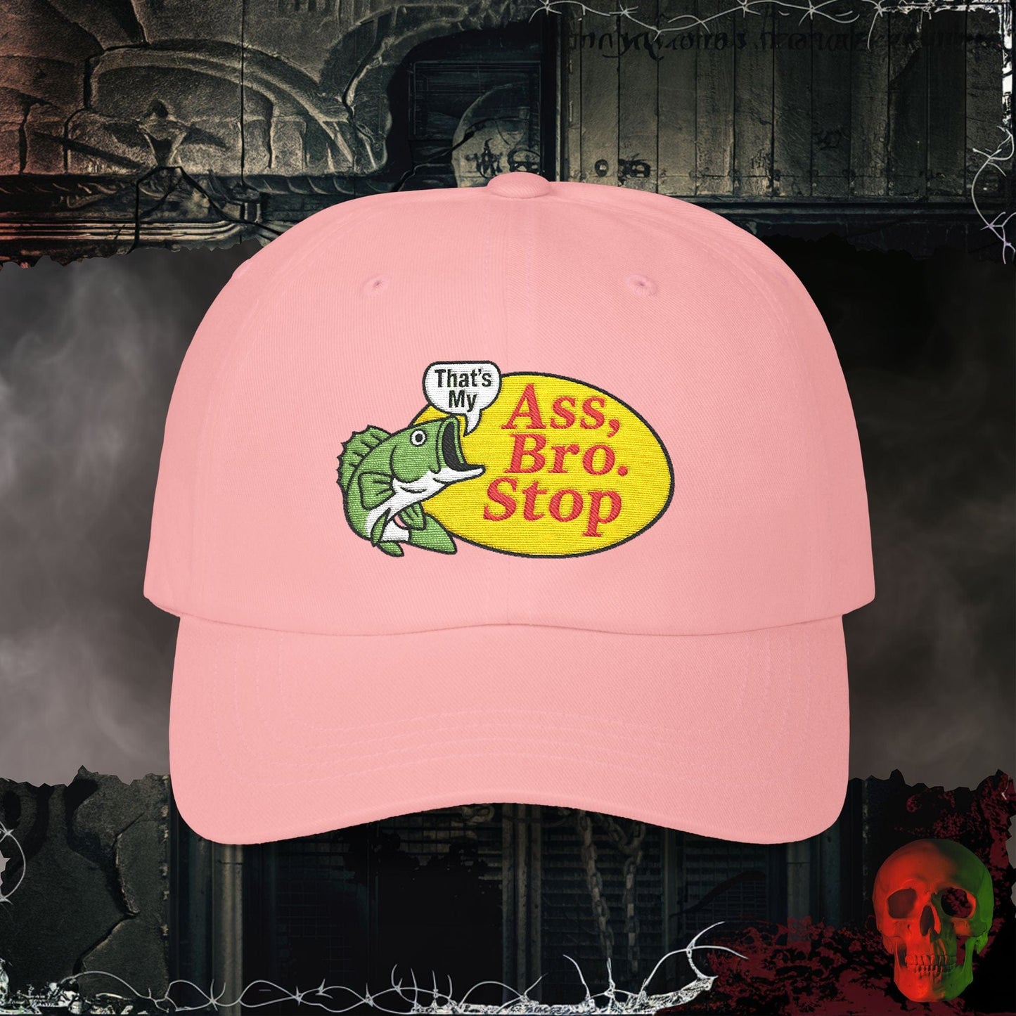 Hats Pink / One size That’s My Ass Bro Embroidered Hat