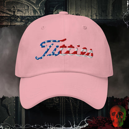 Hats Pink / One size Titties Embroidered Hat