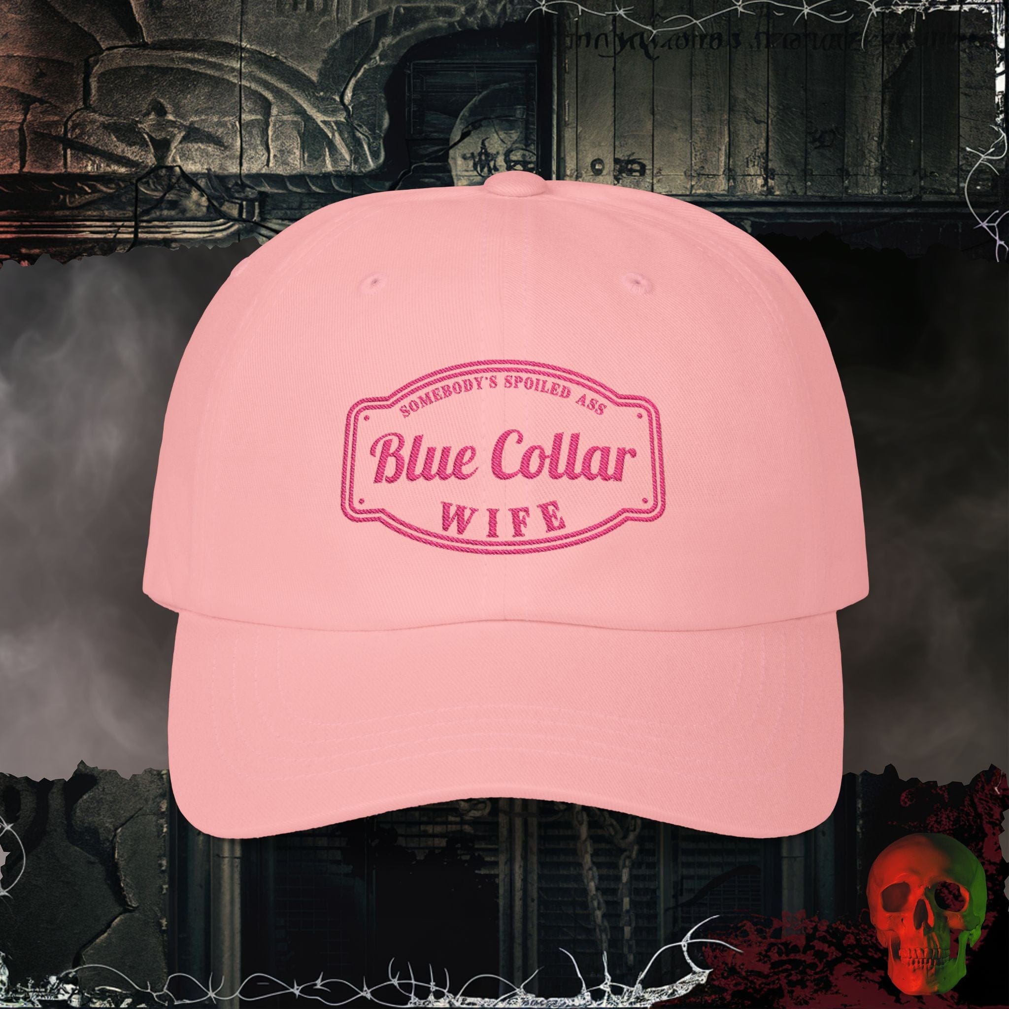 Hats Pink Spoiled A$$ Wife Embroidered Hat