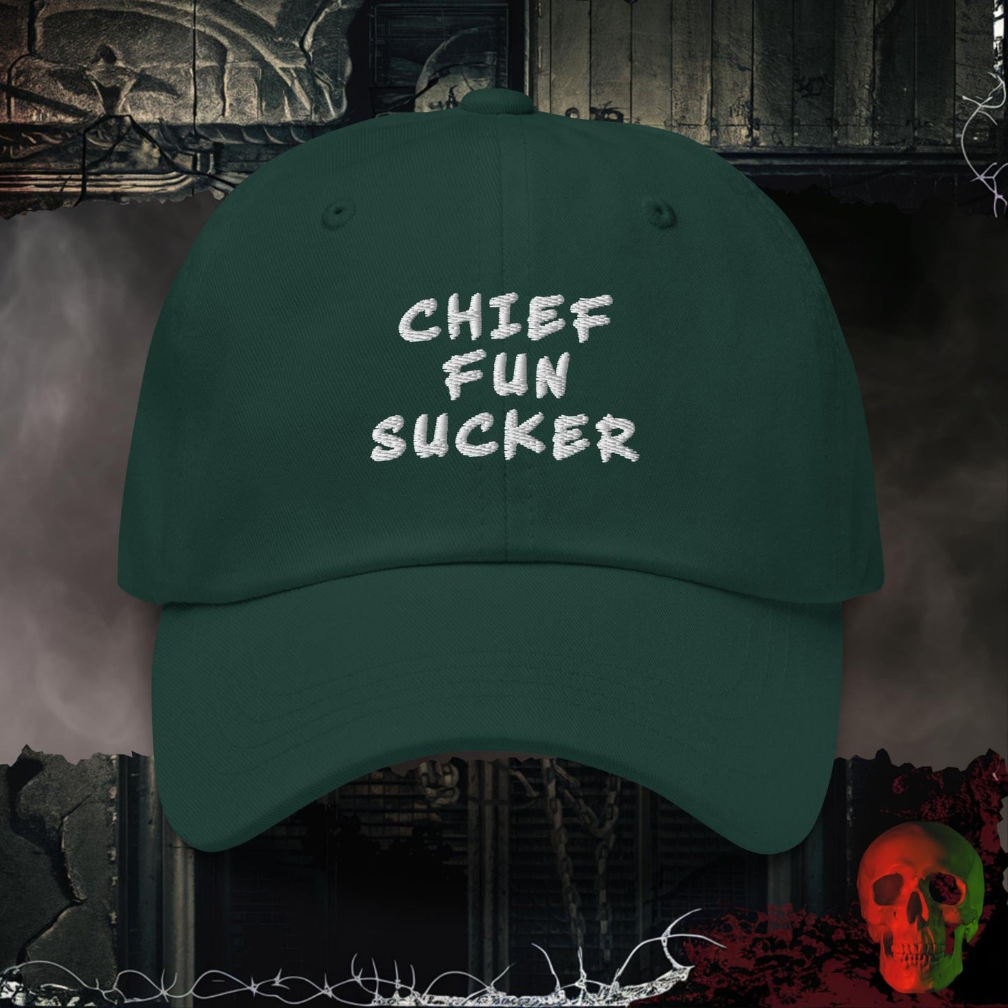 Hats Spruce Chief Fun Sucker Embroidered Hat