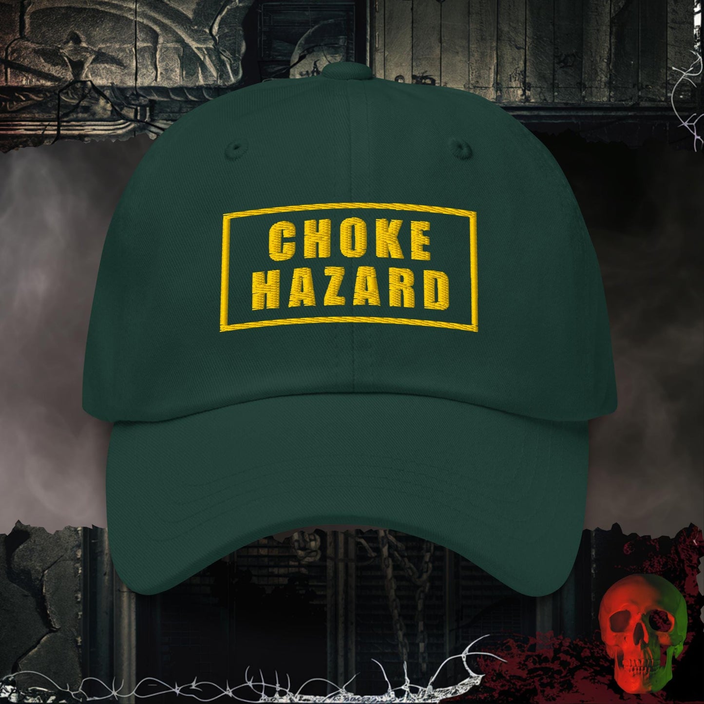 Hats Spruce Choke Hazard Embroidered Hat