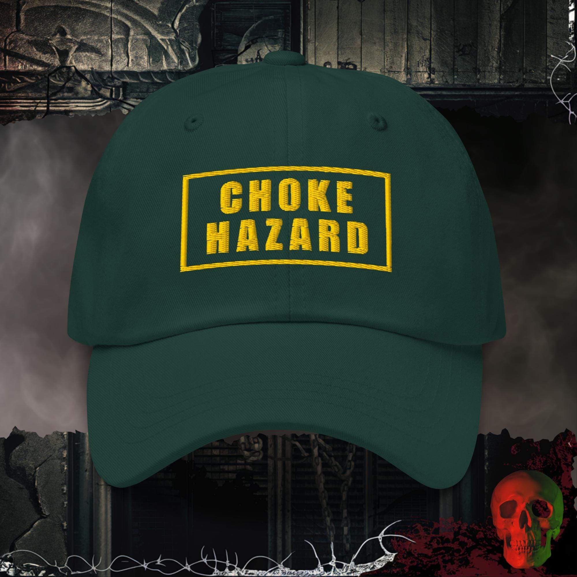 Hats Spruce Choke Hazard Embroidered Hat