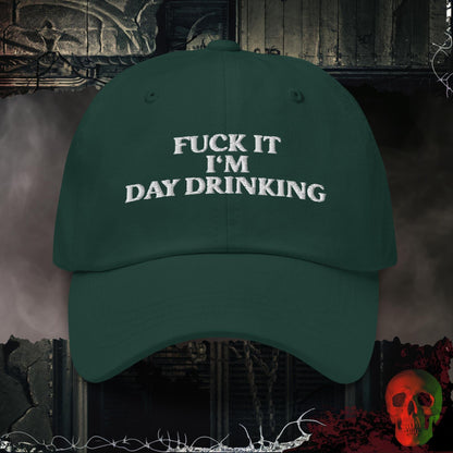 Hats Spruce F@ck It, I am Day Drinking Embroidered Hat