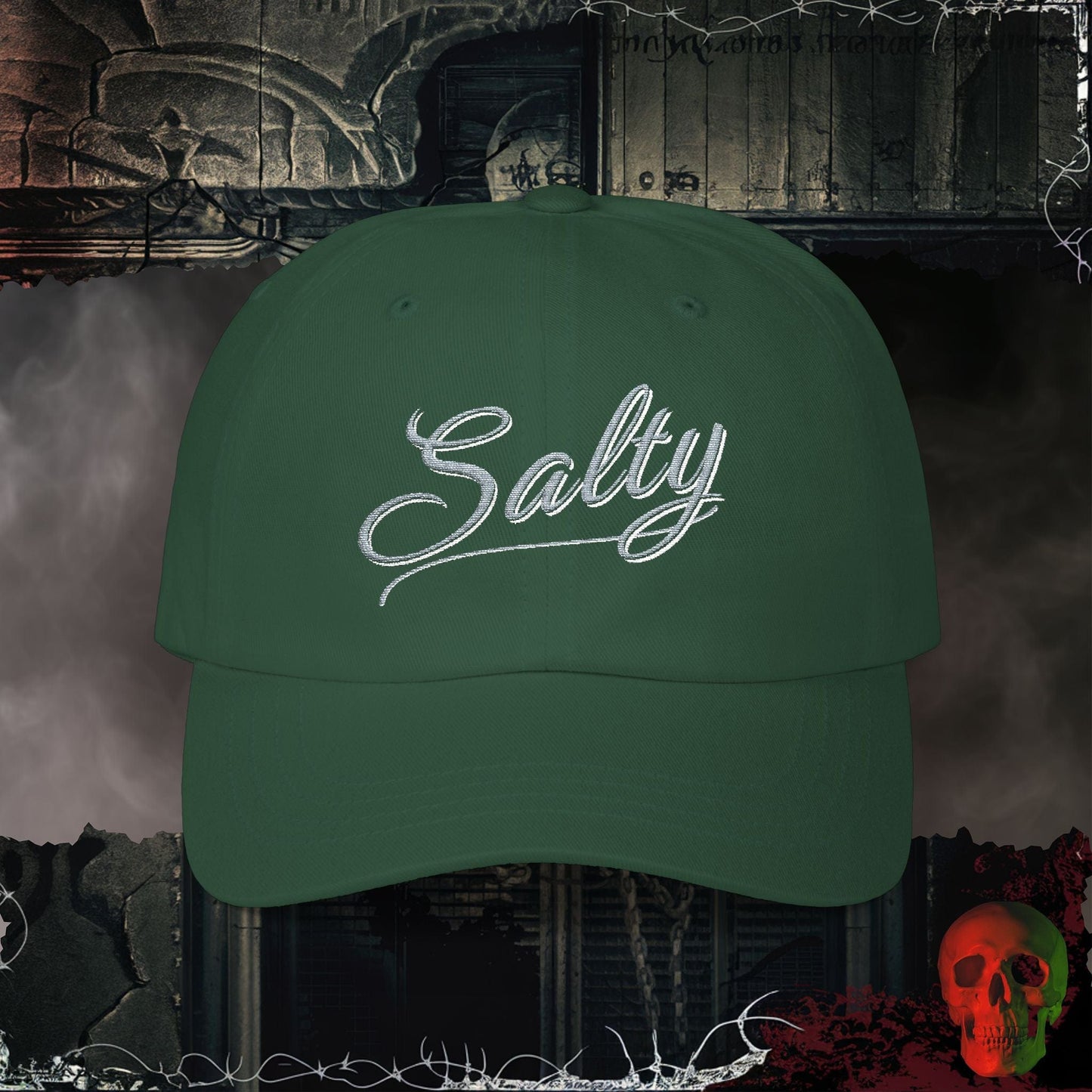 Hats Spruce / One size Salty Embroidered Hat