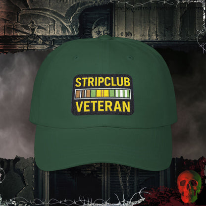 Hats Spruce / One size Stripclub Veteran  Embroidered Hat