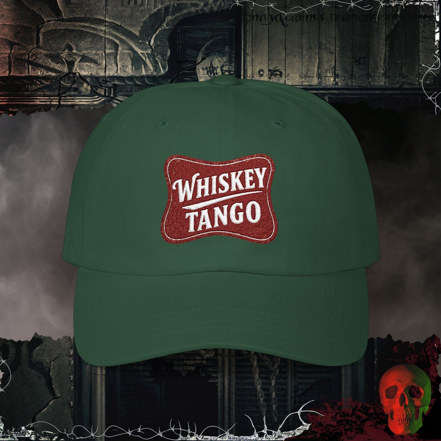 Hats Spruce / One size Whiskey Tango Embroidered Hat