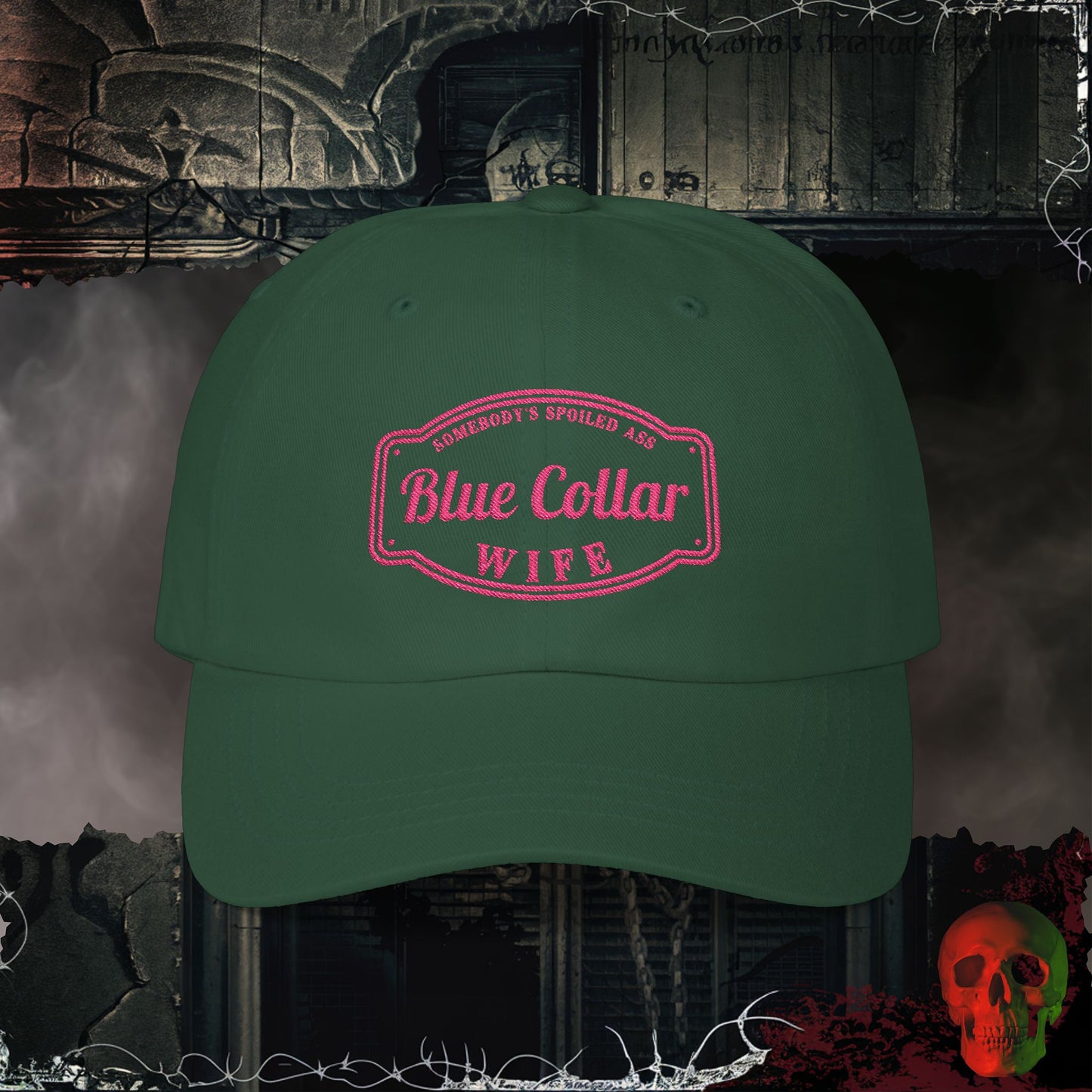 Hats Spruce Spoiled A$$ Wife Embroidered Hat