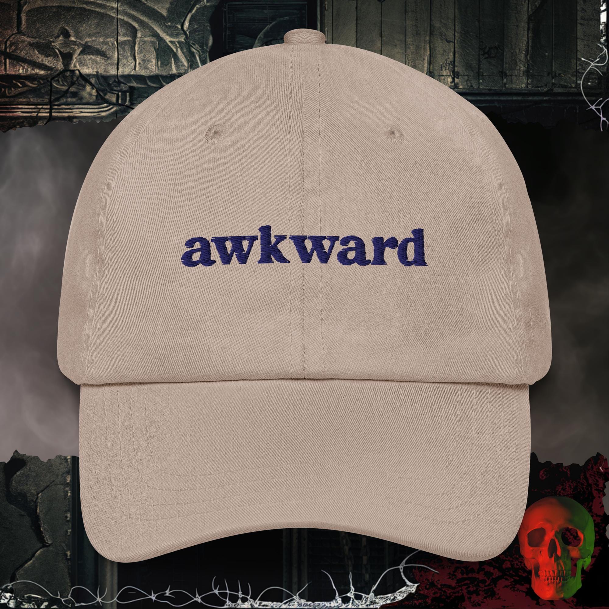 Hats Stone Awkward Embroidered Hat