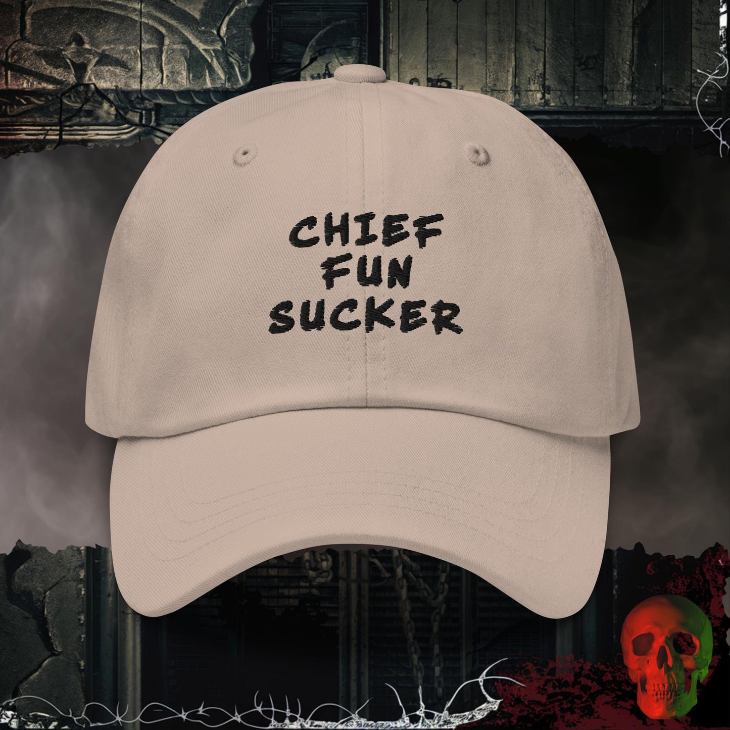 Hats Stone Chief Fun Sucker Embroidered Hat