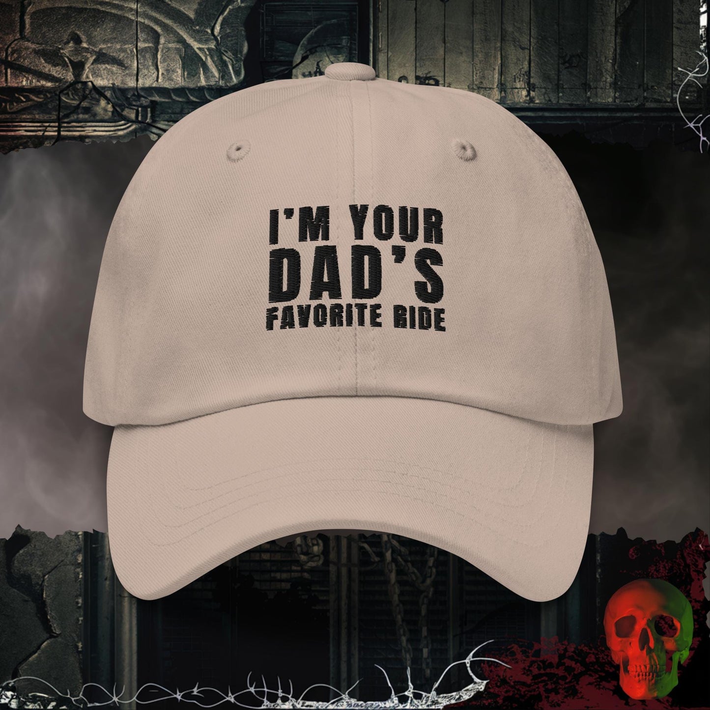 Hats Stone Dad's Favorite Ride Embroidered Hat