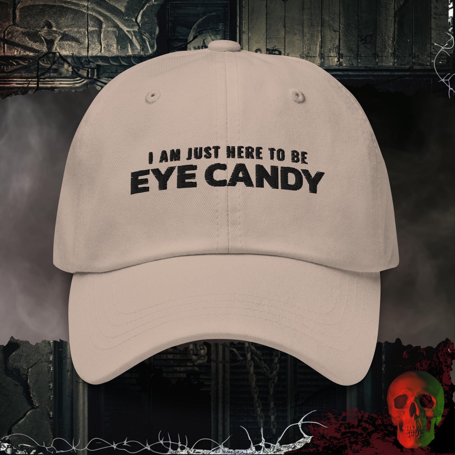 Hats Stone Eye Candy Embroidered Hat