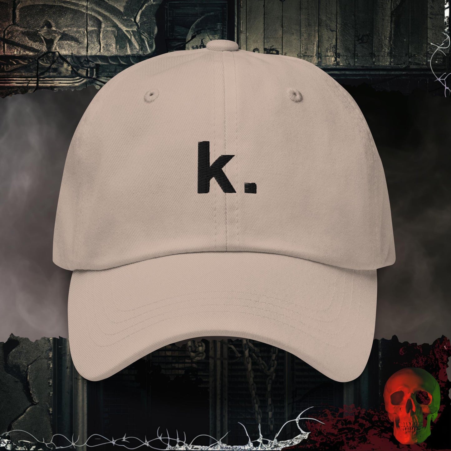 Hats Stone k. Embroidered Hat