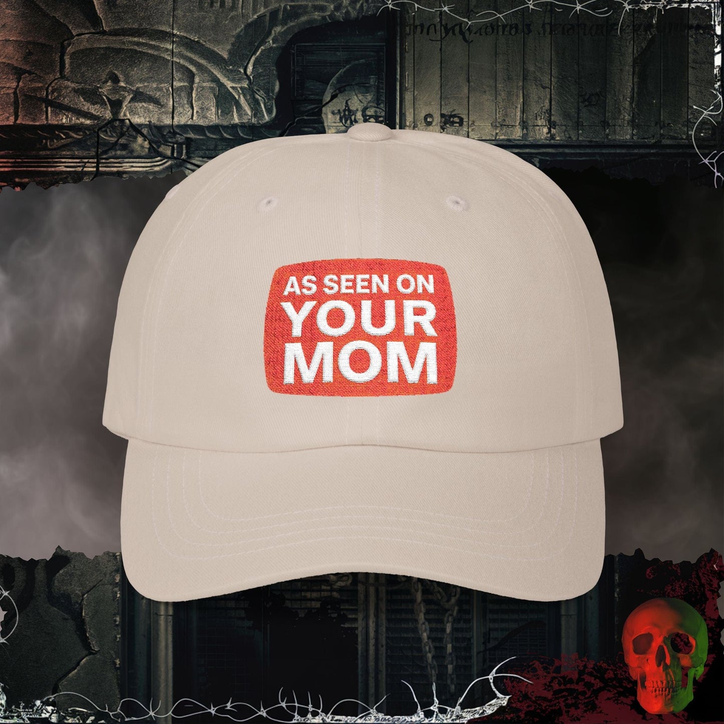 Hats Stone / One size As Seen on Your Mom Embroidered Hat